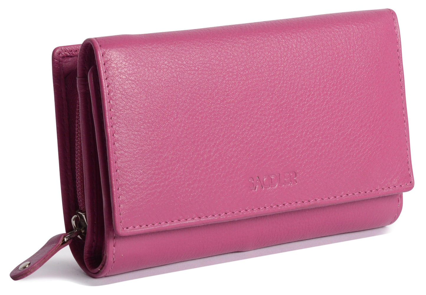 Paula RFID Leather Trifold Purse