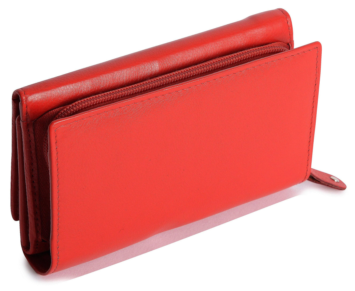 Paula RFID Leather Trifold Purse
