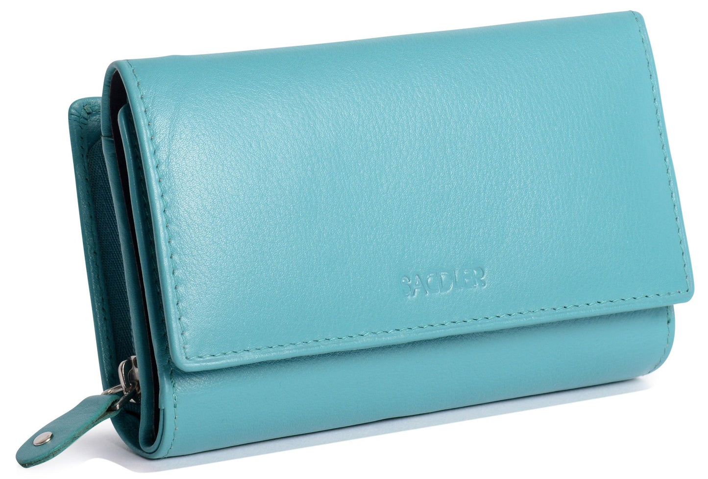 Paula RFID Leather Trifold Purse