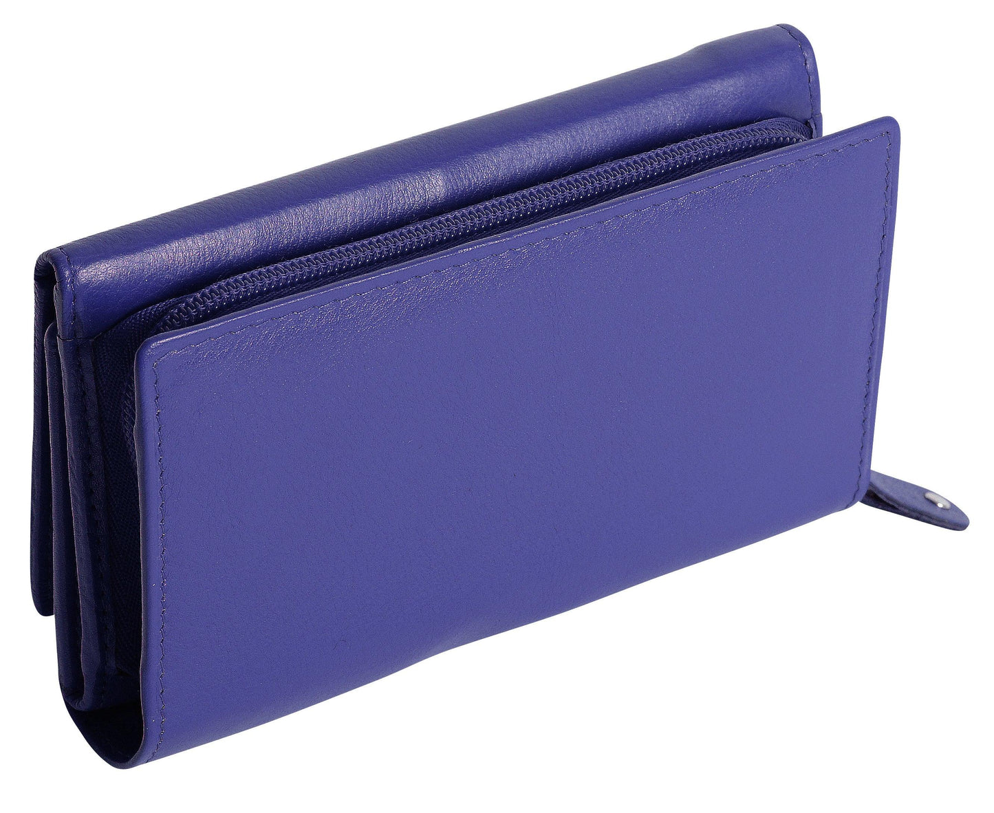 Paula RFID Leather Trifold Purse