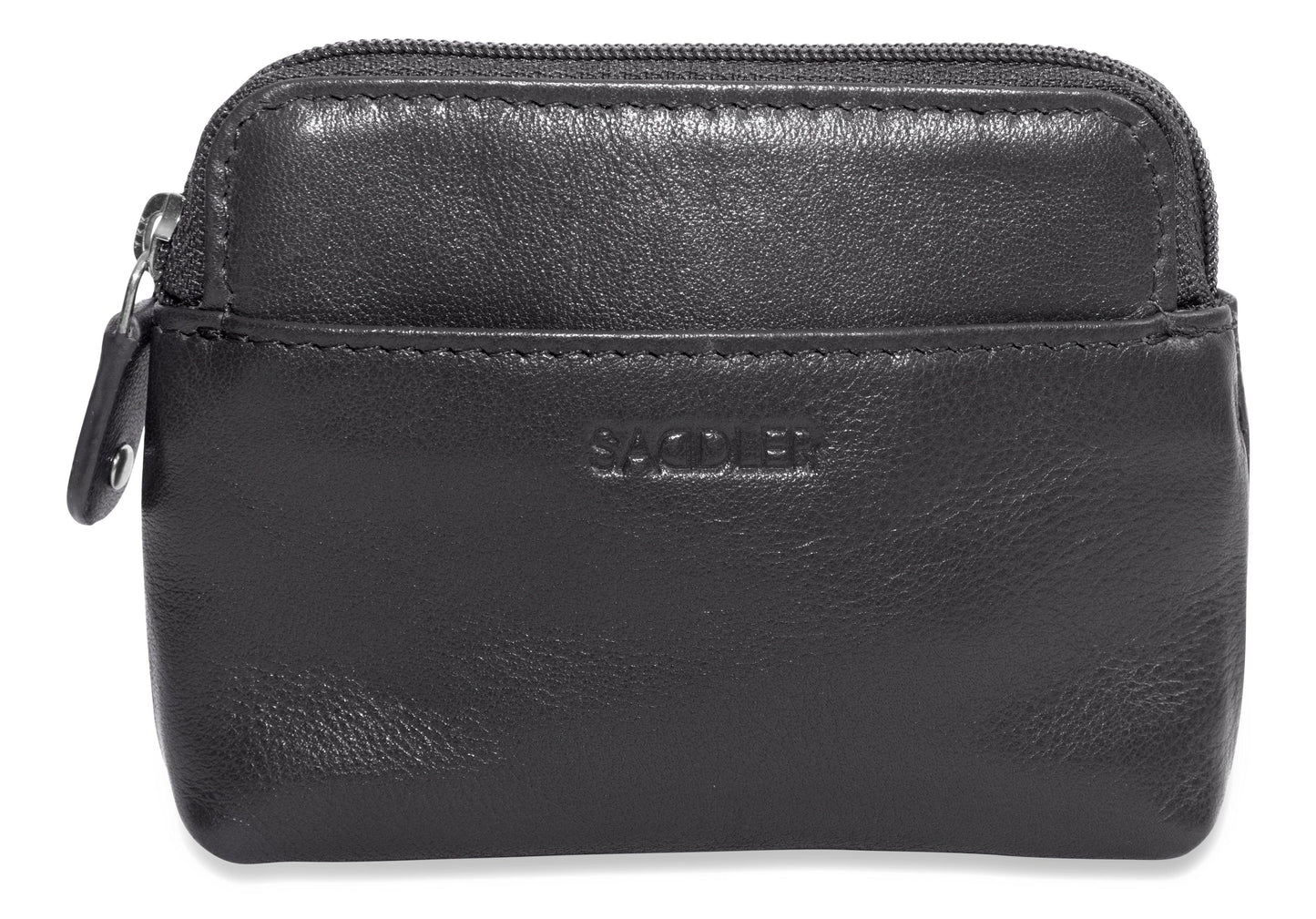 Pia RFID Leather Zip-Top Purse