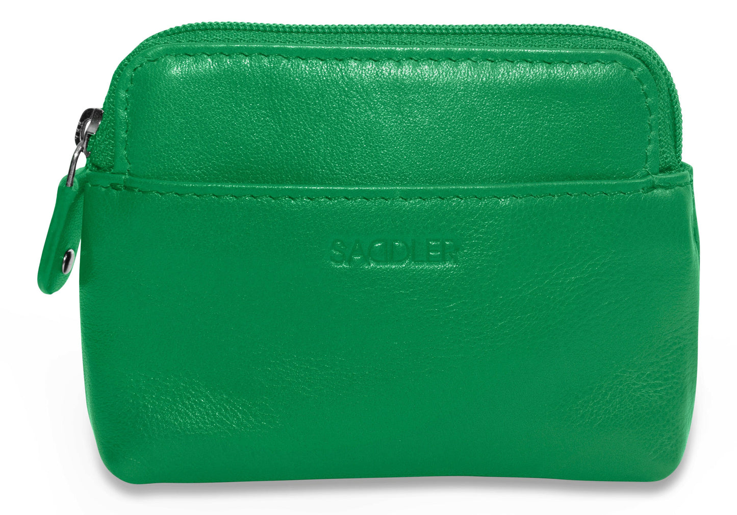 Pia RFID Leather Zip-Top Purse