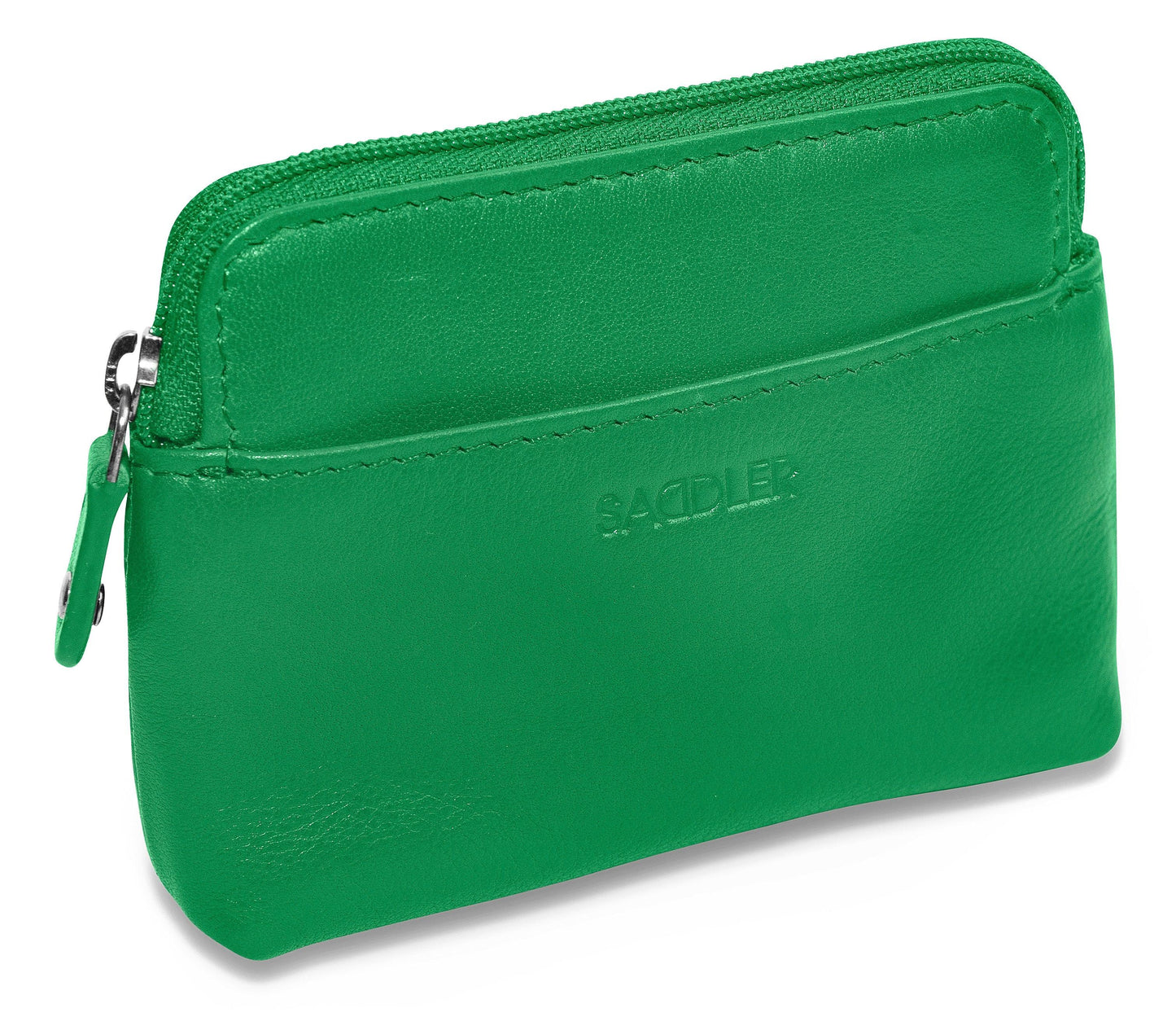 Pia RFID Leather Zip-Top Purse
