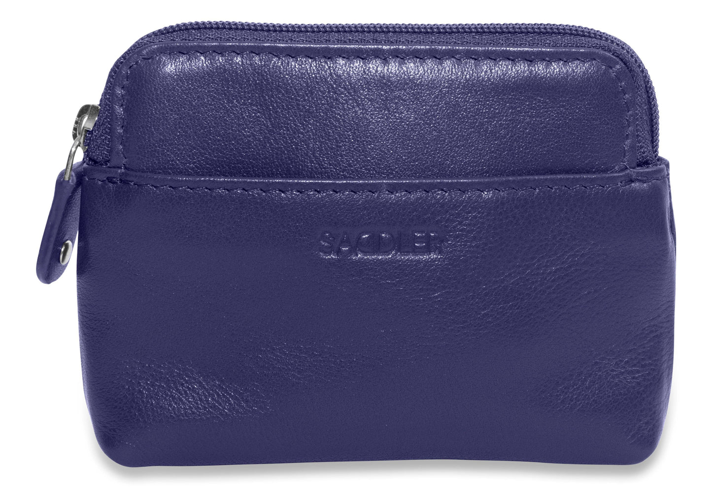 Pia RFID Leather Zip-Top Purse