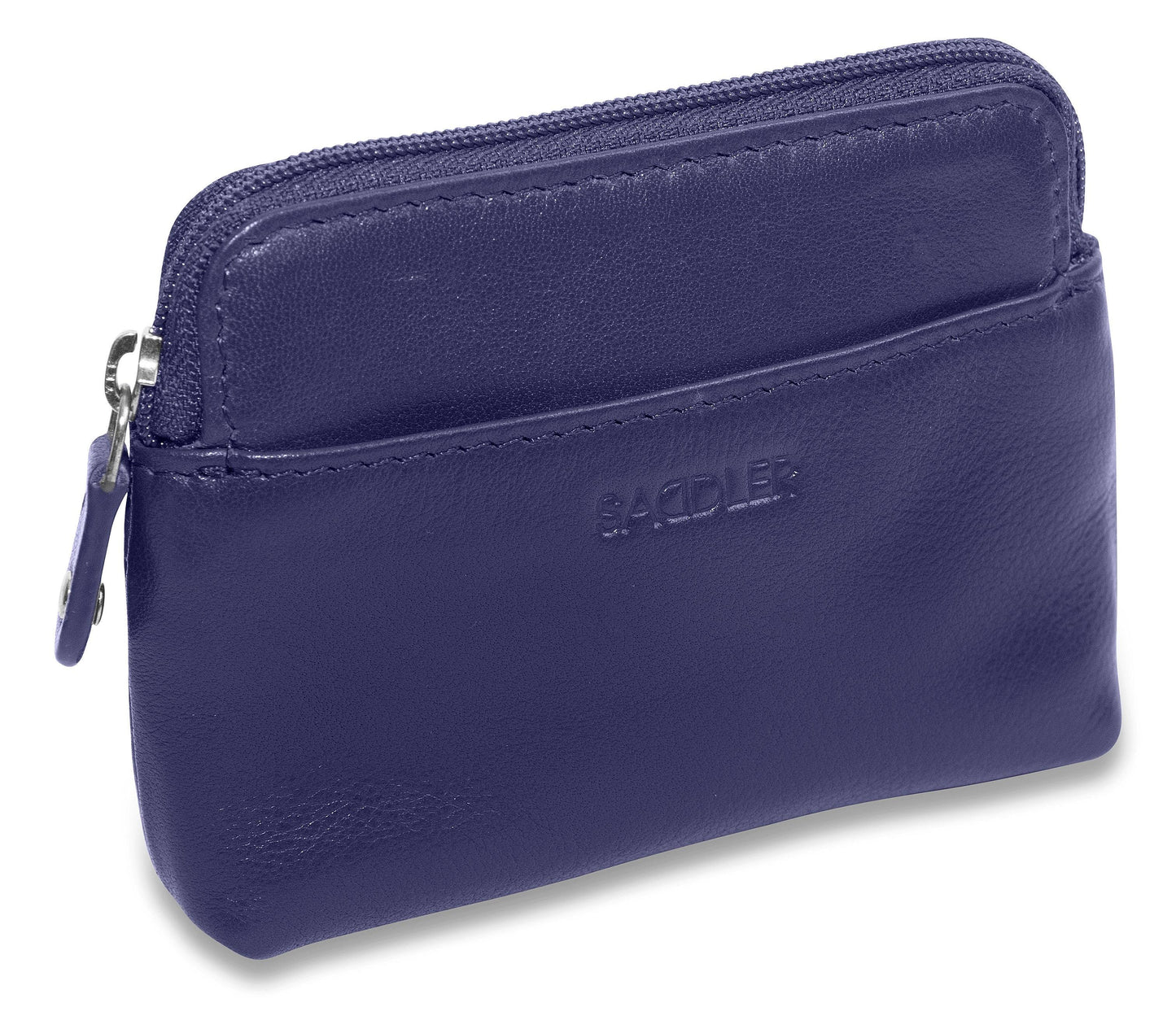 Pia RFID Leather Zip-Top Purse
