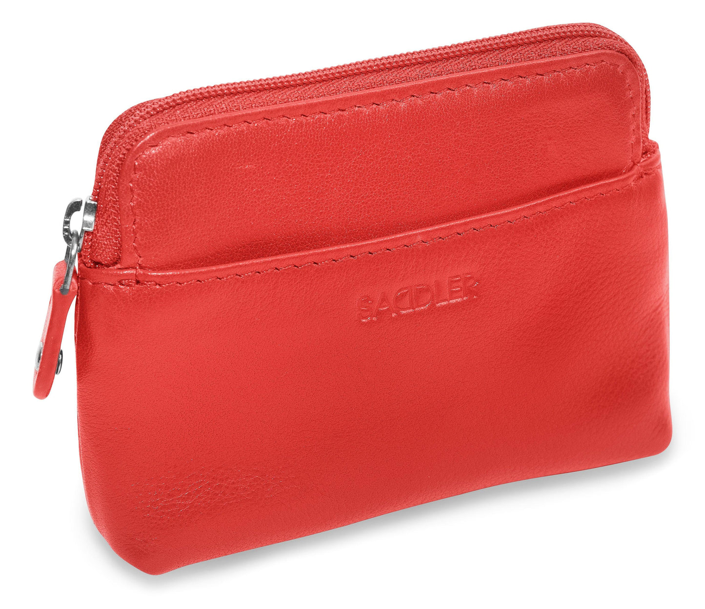 Pia RFID Leather Zip-Top Purse