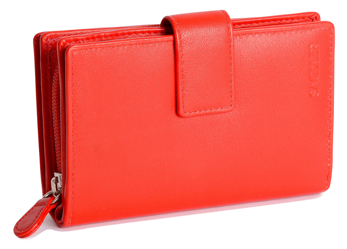 Georgie RFID Leather Double-Sided Purse