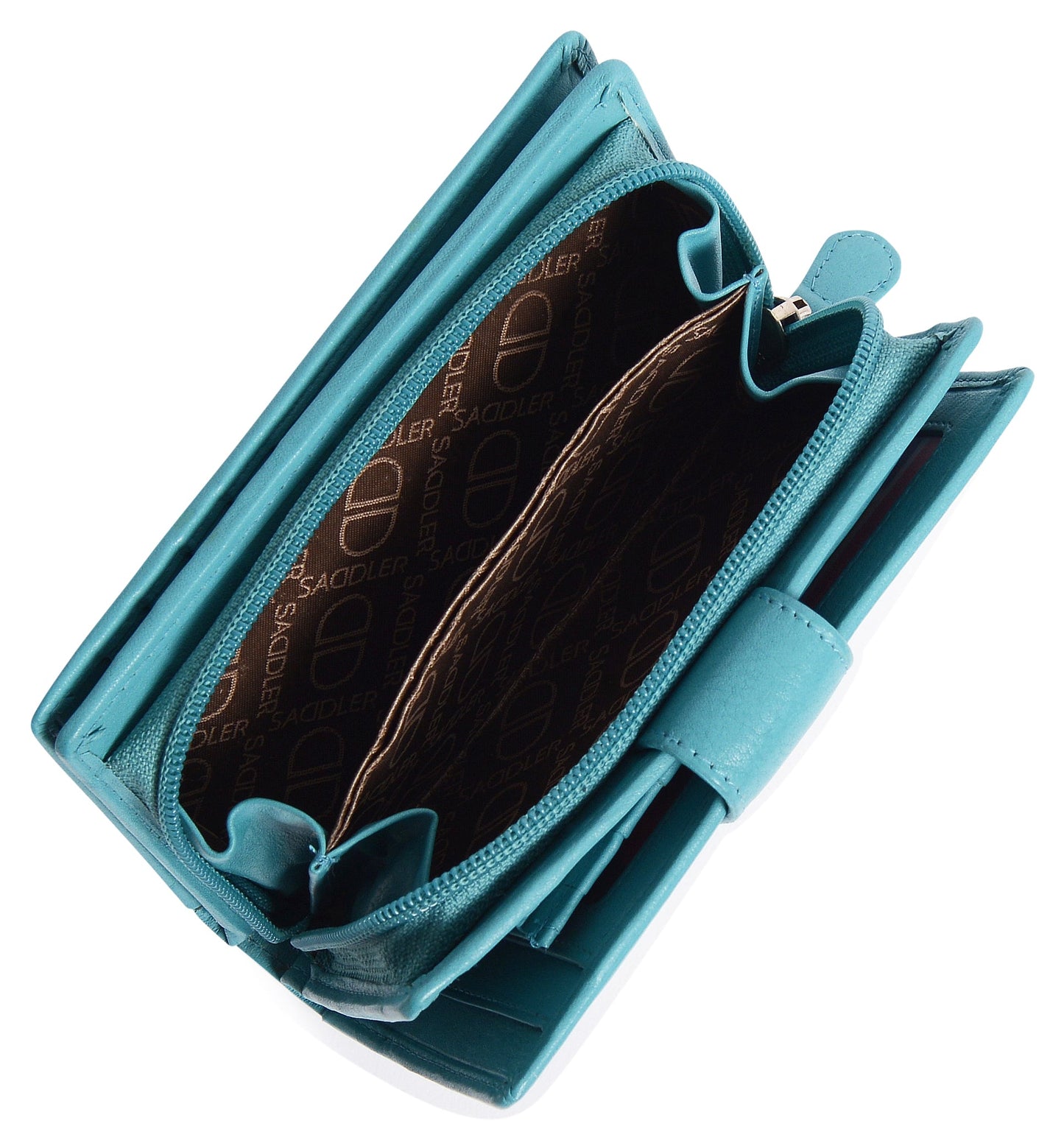 Georgie RFID Leather Double-Sided Purse