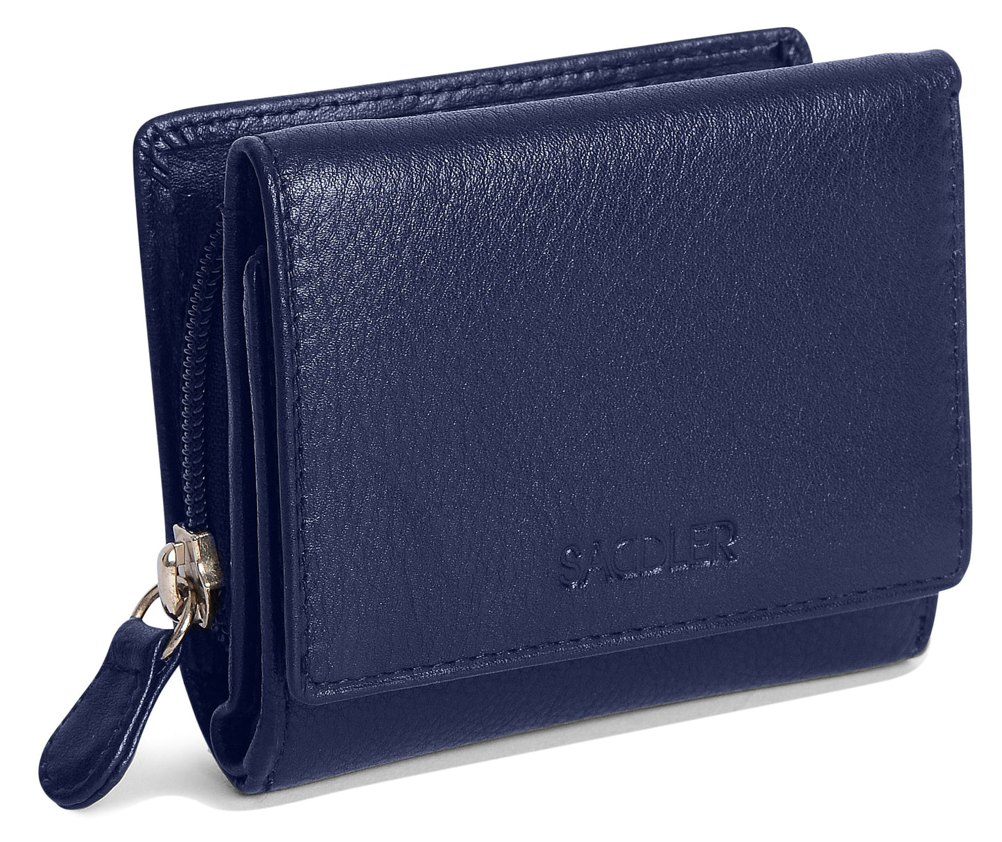 Carla RFID Leather Trifold Purse