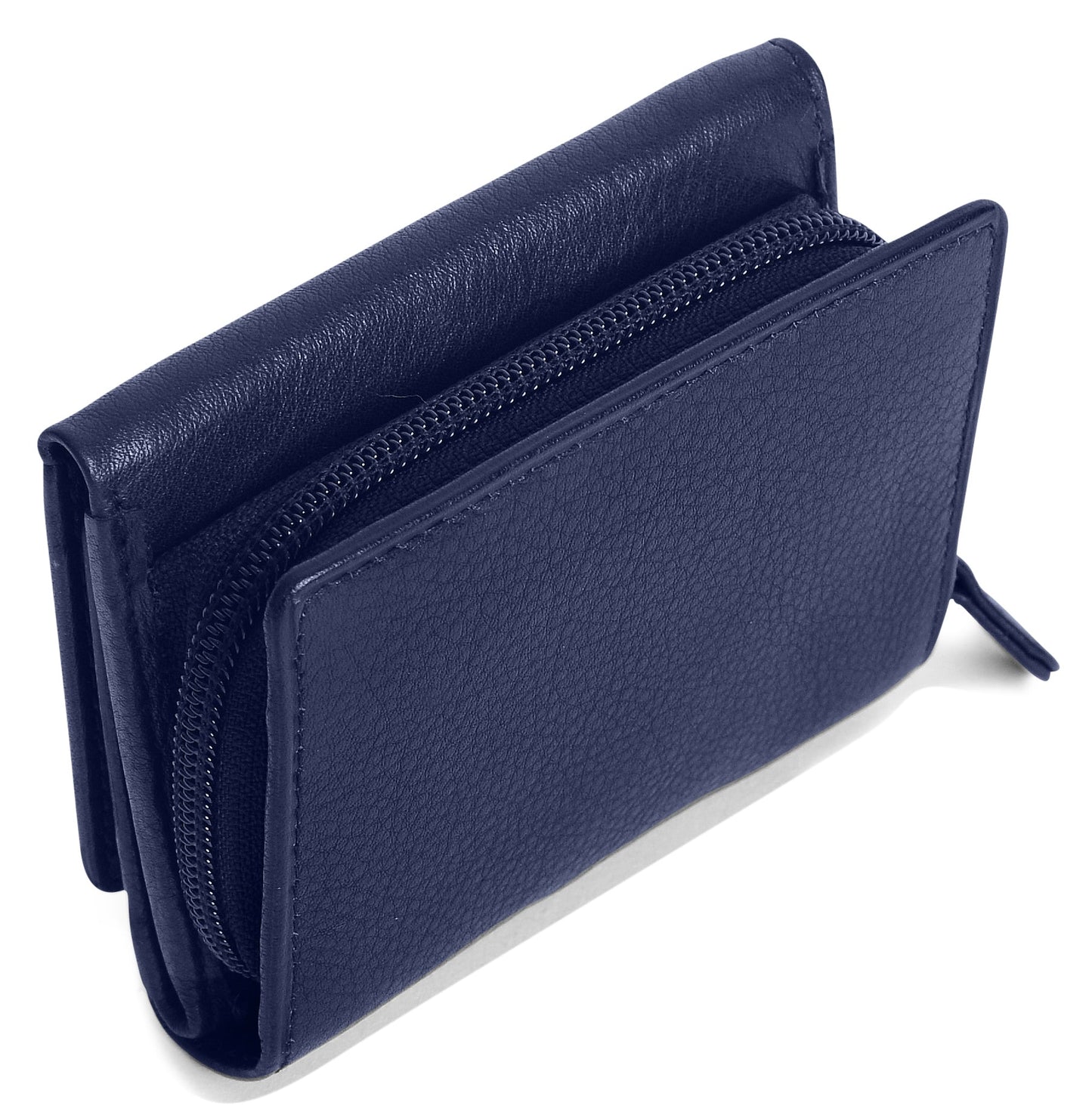 Carla RFID Leather Trifold Purse