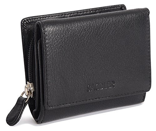 Carla RFID Leather Trifold Purse