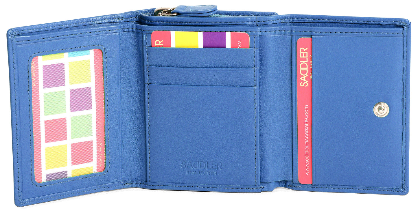 Carla RFID Leather Trifold Purse