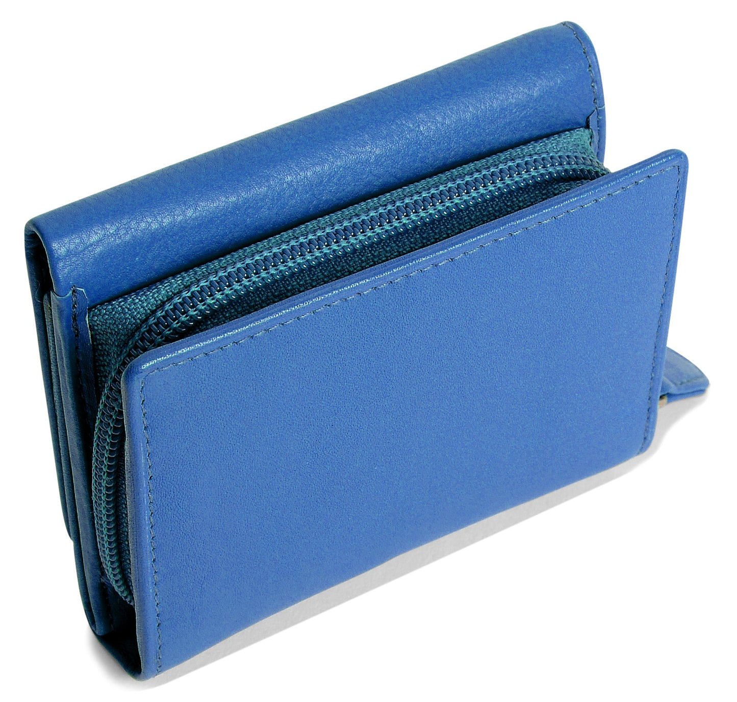Carla RFID Leather Trifold Purse