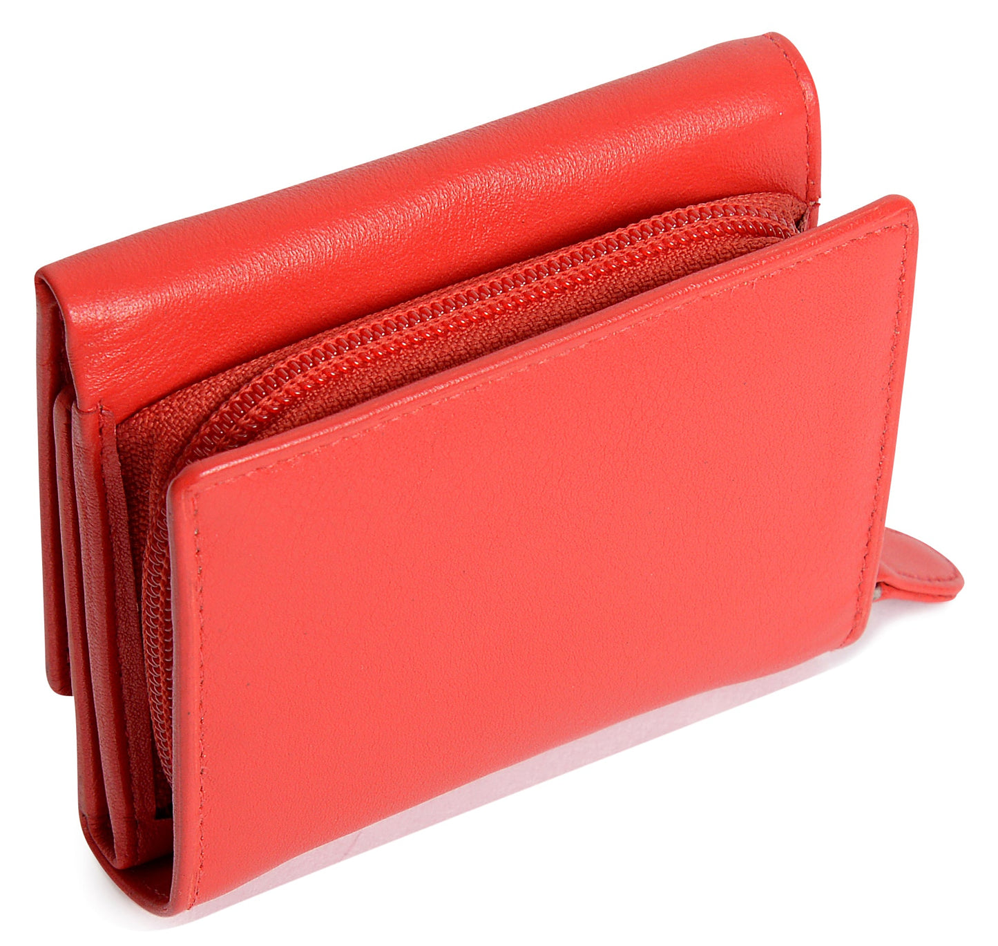 Carla RFID Leather Trifold Purse