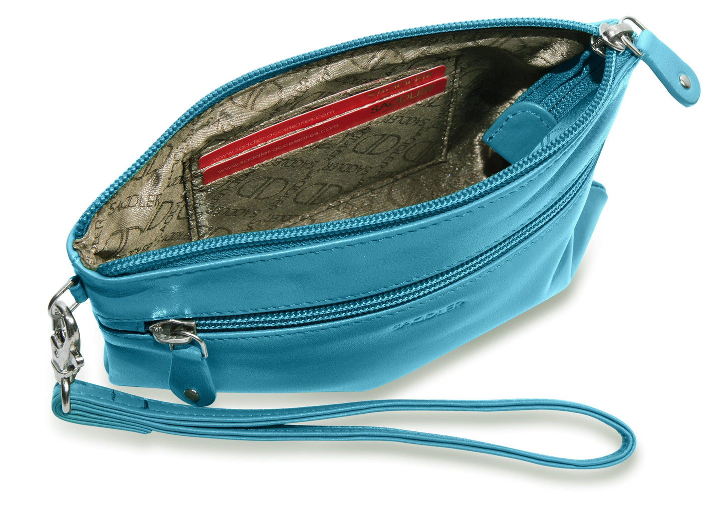 Scarlett RFID Leather Mini Clutch