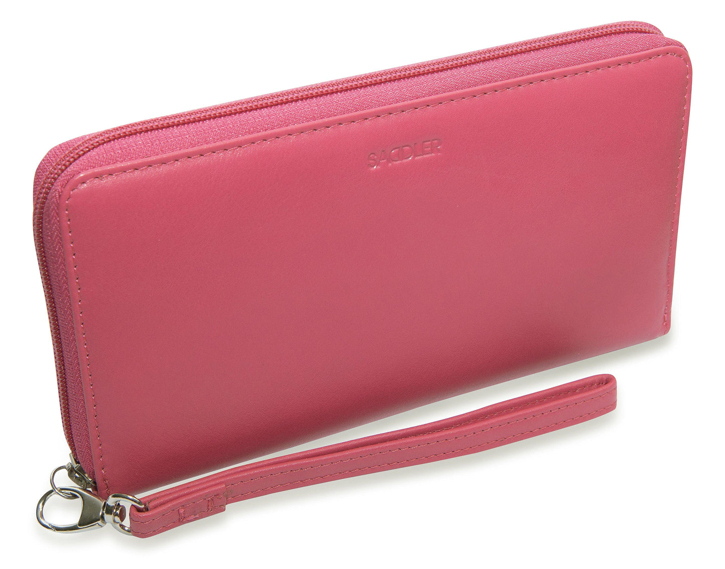 Sophia RFID Leather Zip Around Purse