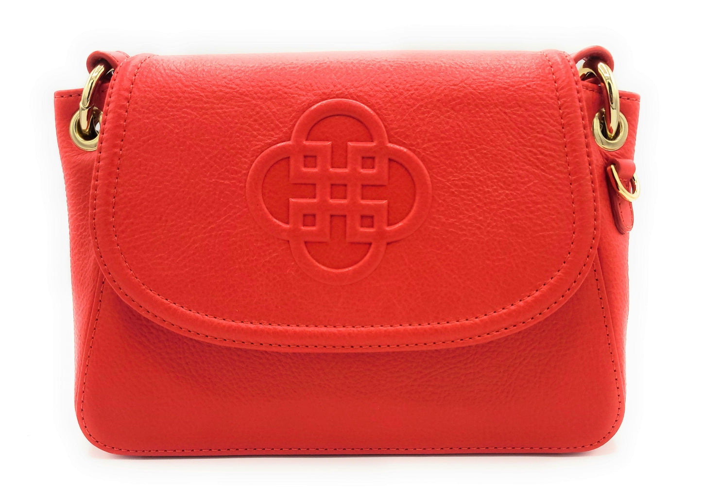 Saddler Emma Leather Designer Handbag with Ring Detail