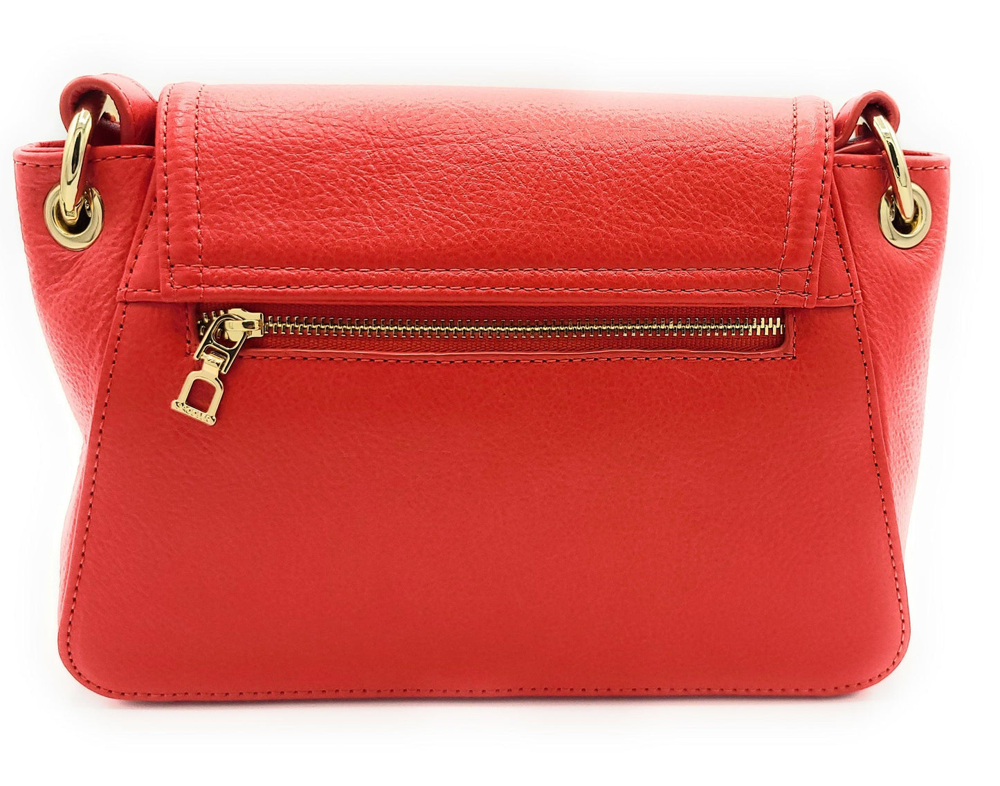Saddler Emma Leather Designer Handbag with Ring Detail