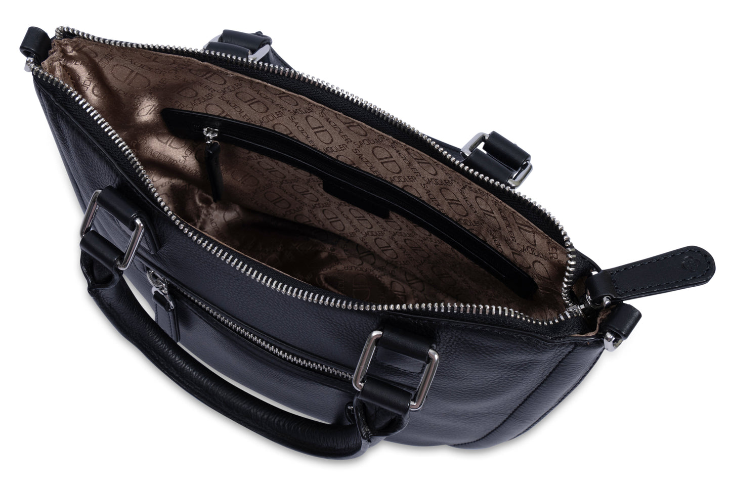 Chloe Leather Twin-Handle Handbag