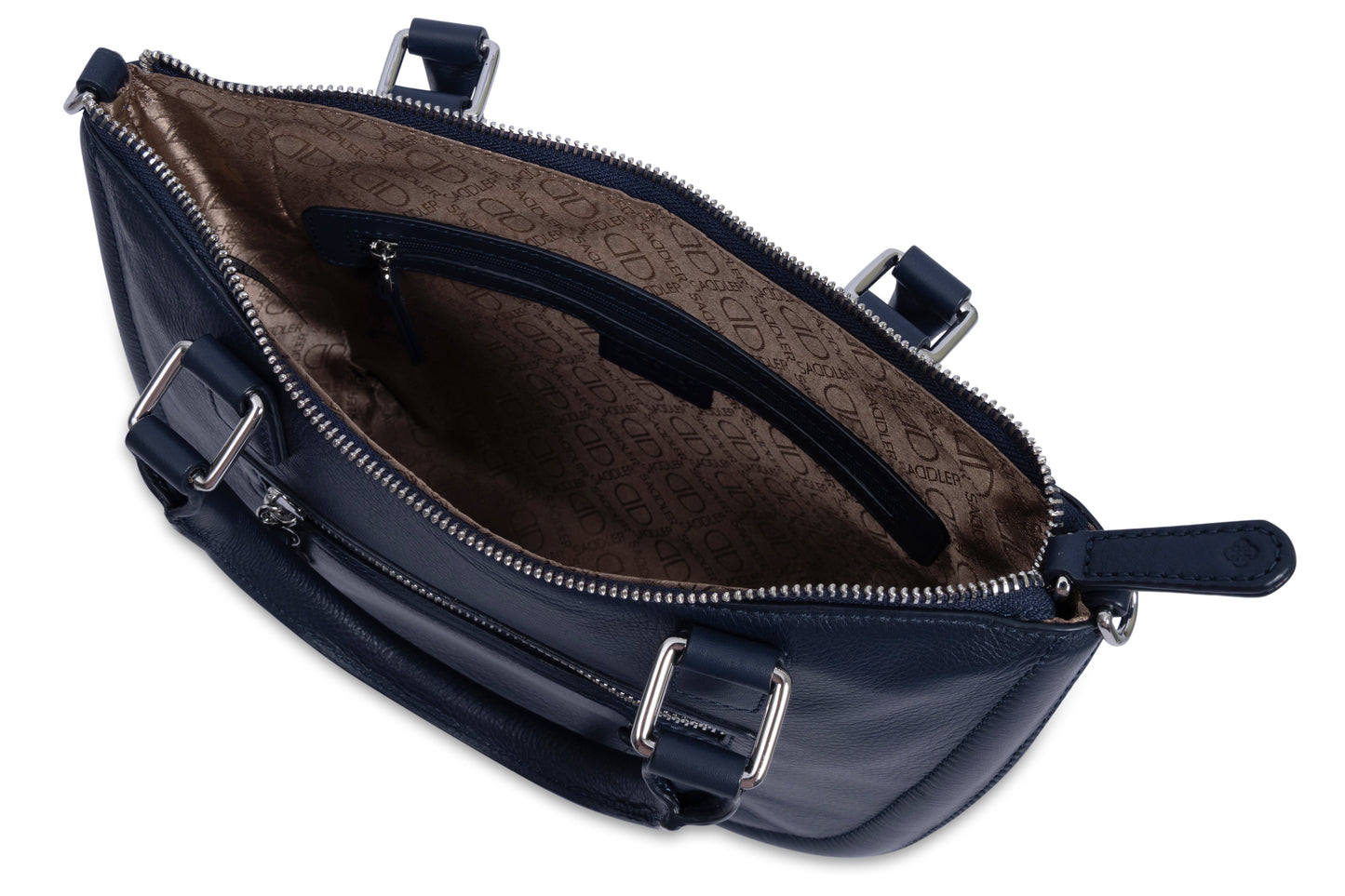 Chloe Leather Twin-Handle Handbag