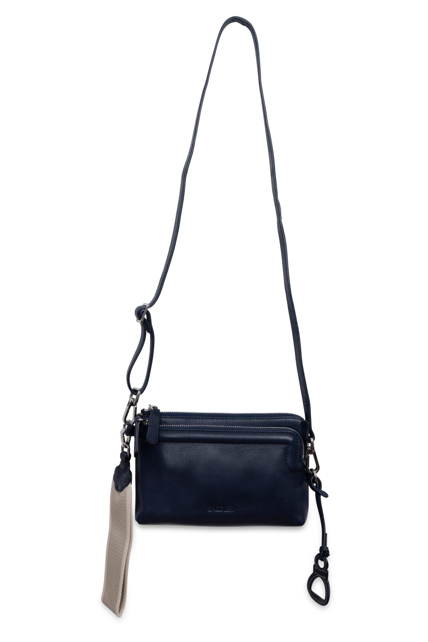 Heather Leather Clutch & Crossbody Bag