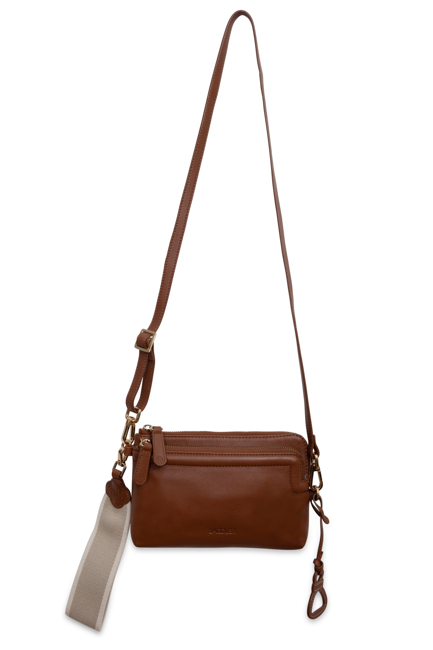 Heather Leather Clutch & Crossbody Bag