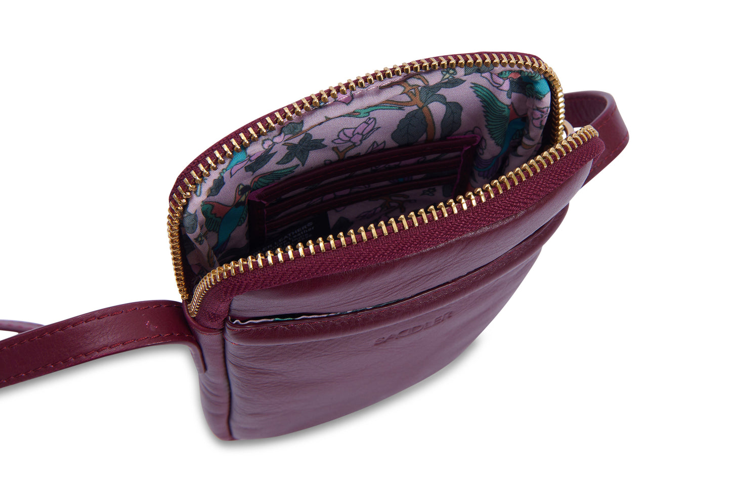Margot RFID Leather Phone Pouch