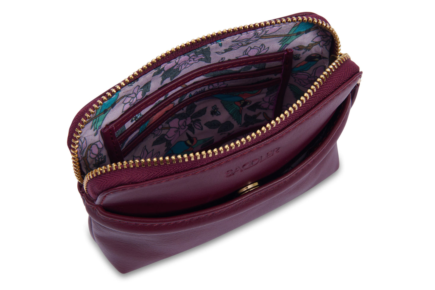 Louisa RFID Leather Organiser Pouch