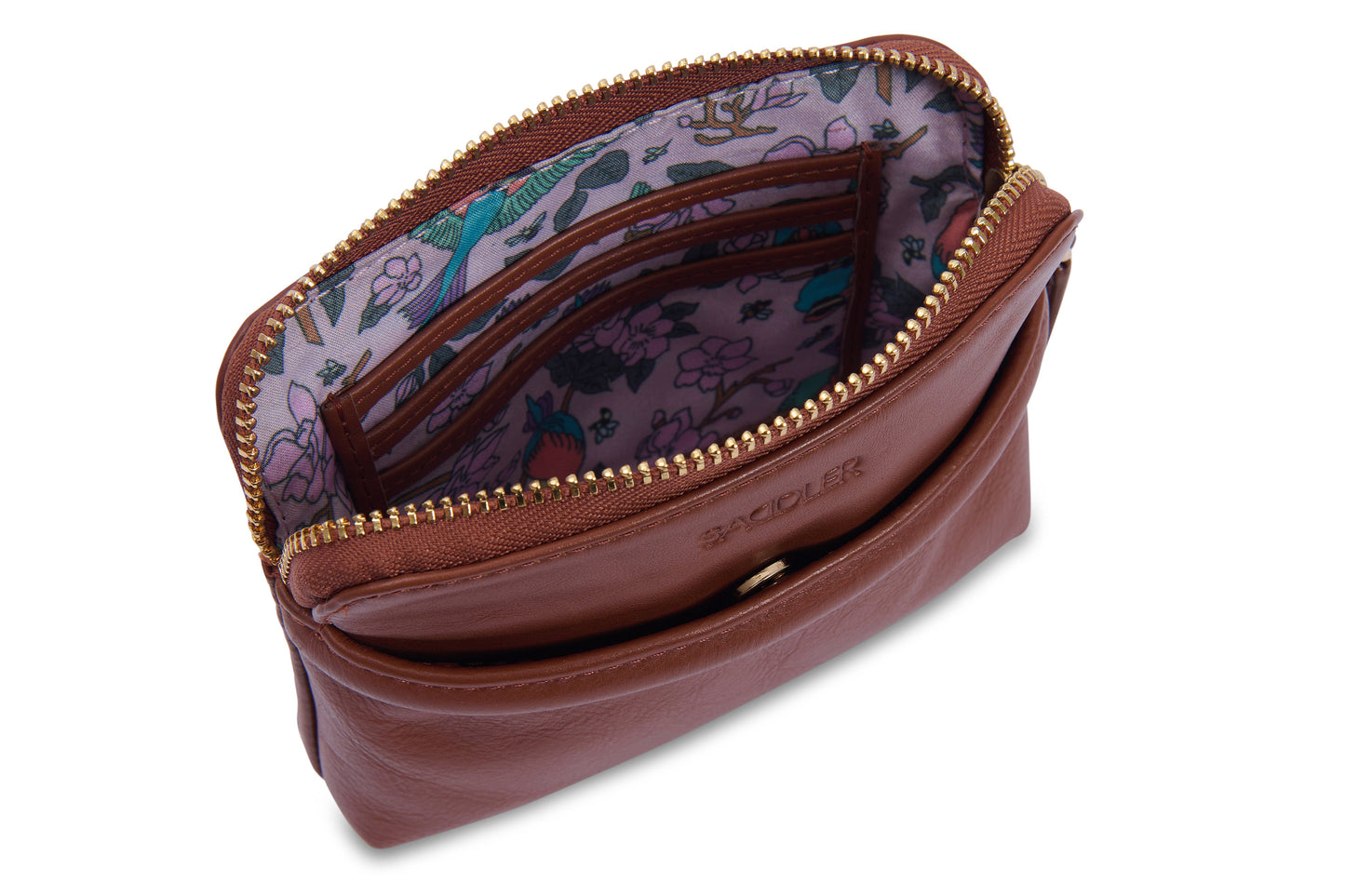 Louisa RFID Leather Organiser Pouch