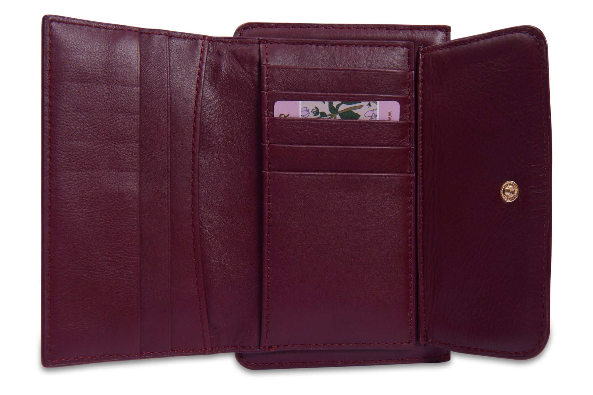 Marion Bifold Leather Wallet - Bascora