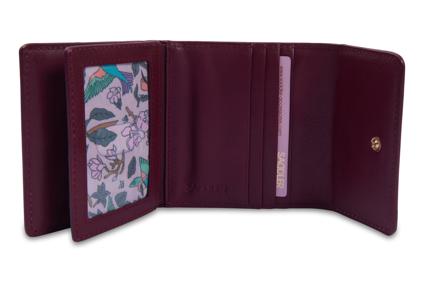 Edith RFID Leather Card Case
