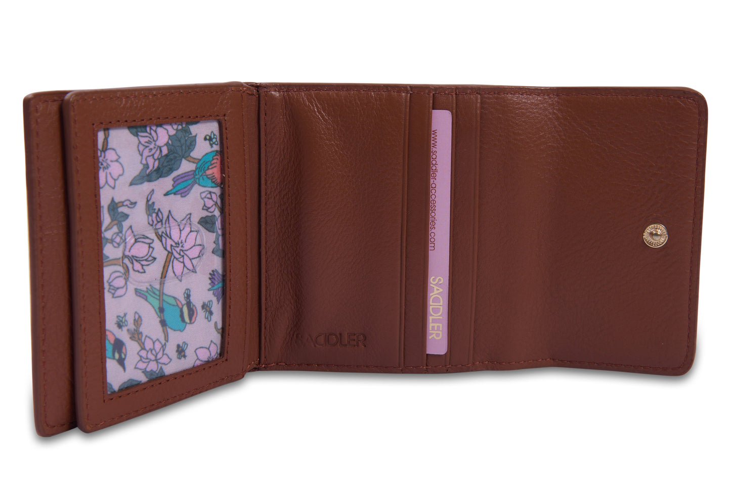 Edith RFID Leather Card Case
