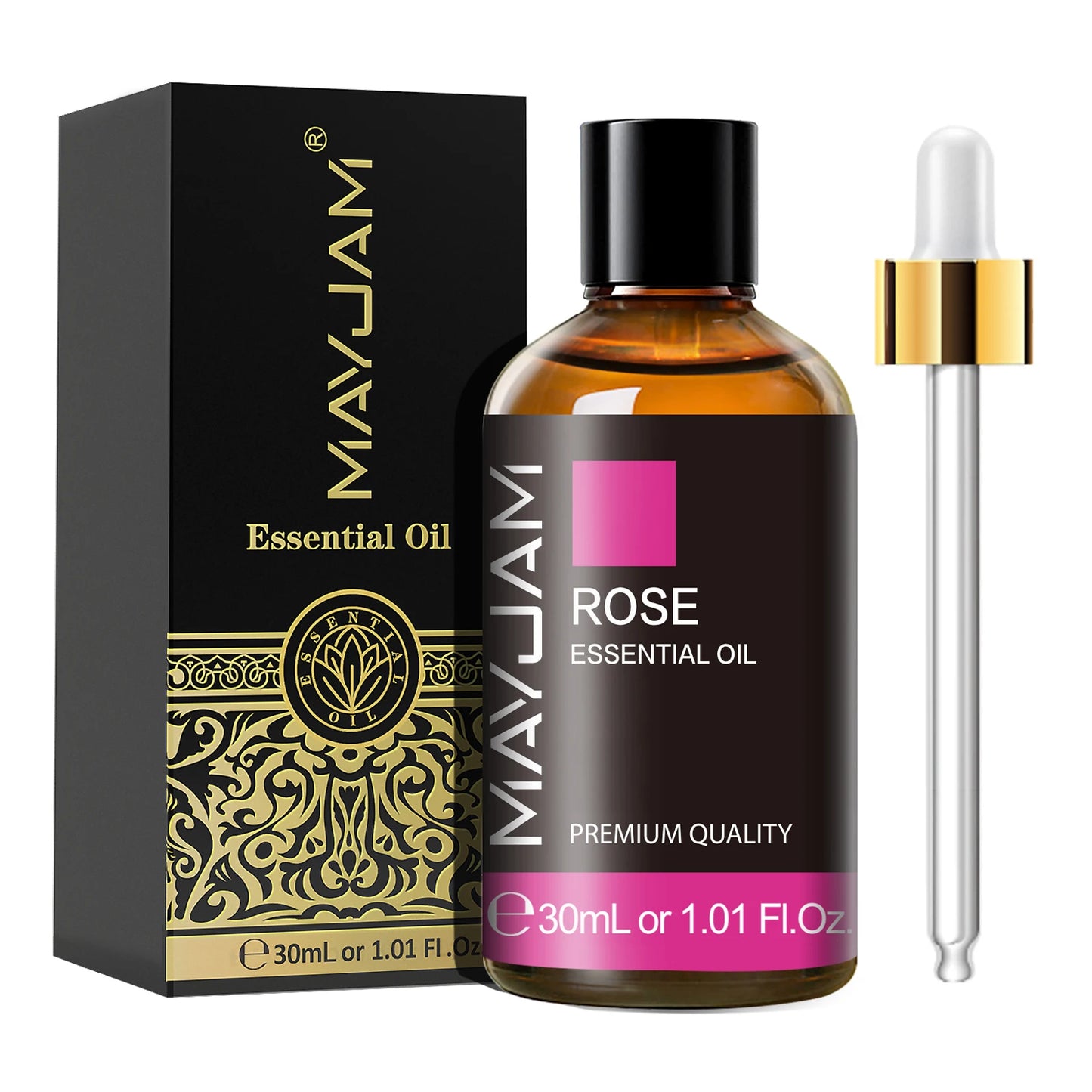 30ML Aromatherapy Essential Oil Set - Lavender, Vanilla, Jasmine & More