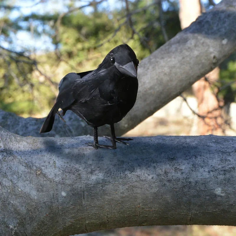 Realistic Artificial Crows - Halloween Party Ornament