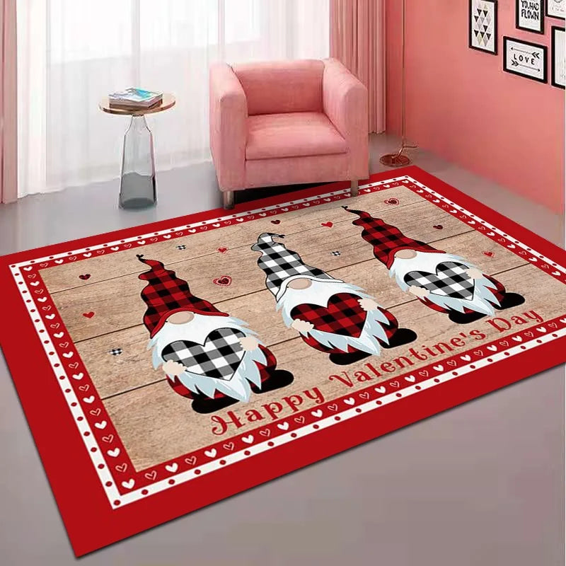 Merry Christmas Soft Flannel Floor Mat - Festive Welcome Doormat