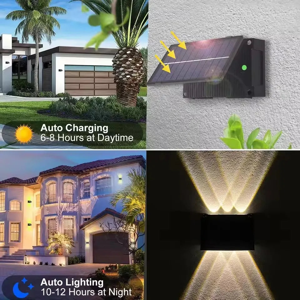 Applique solaire LED étanche