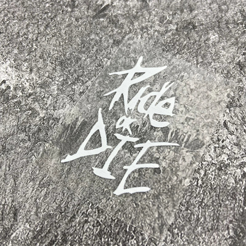 Bike Frame Stickers - Ride or Die Waterproof Vinyl Decals