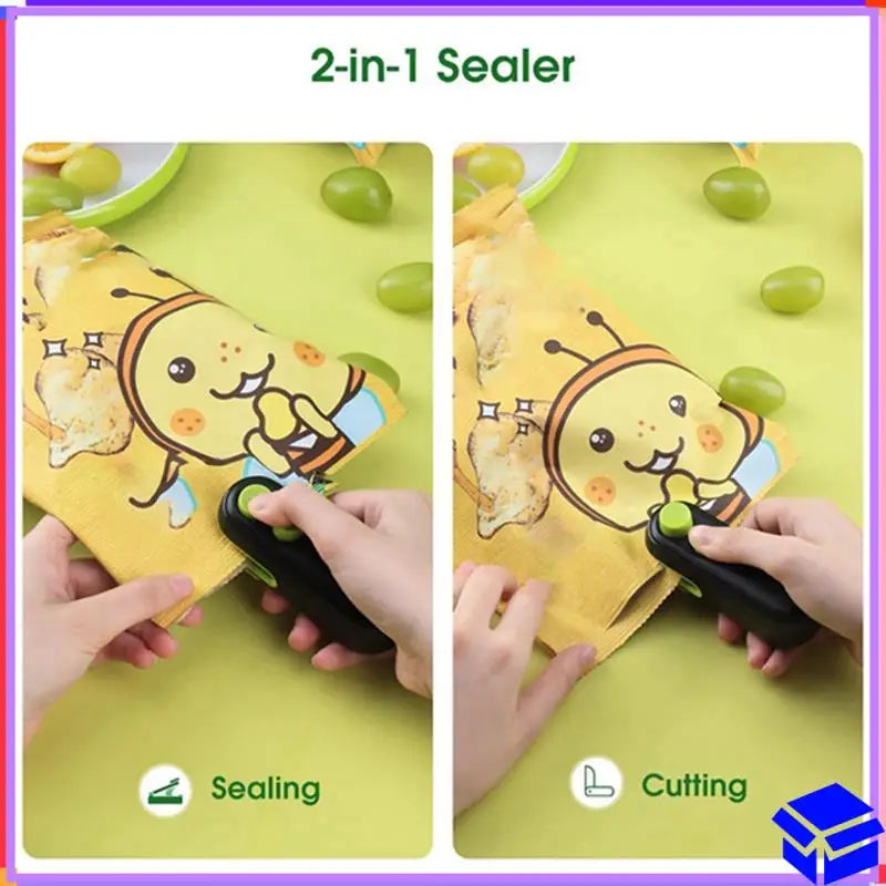 Reliable Mini Bag Sealer - Rechargeable Vacuum Sealing Machine