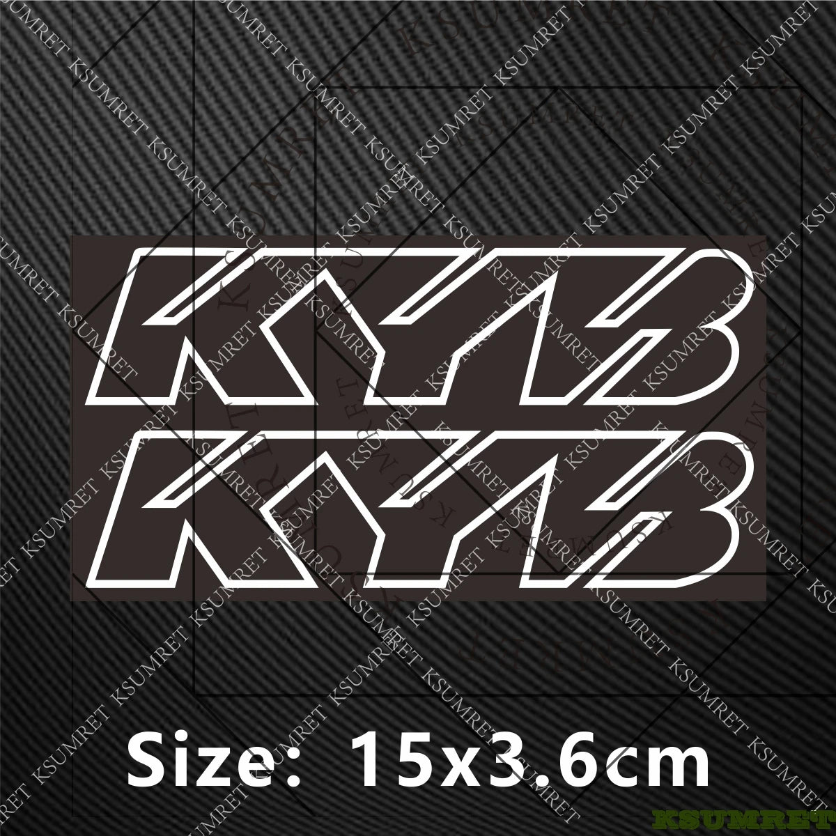 Motorcycle Fork Suspension Sticker - Reflective Motocross Decals