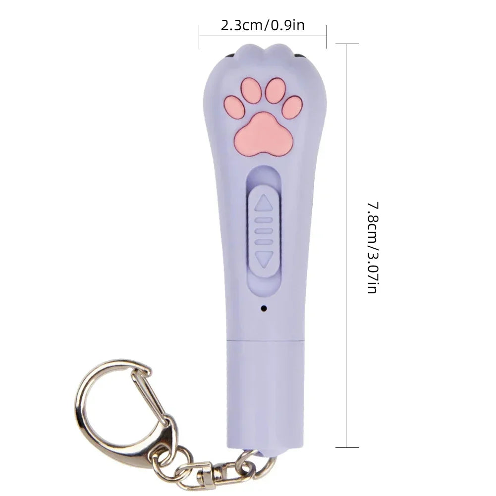 3-in-1 Cat Laser Toy - Interactive USB Rechargeable