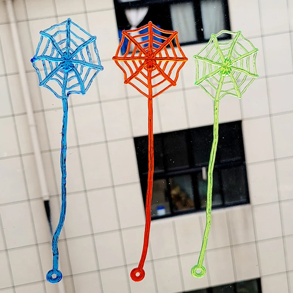 Stretchable Climbing Spider Web Toys - Halloween Party Favors