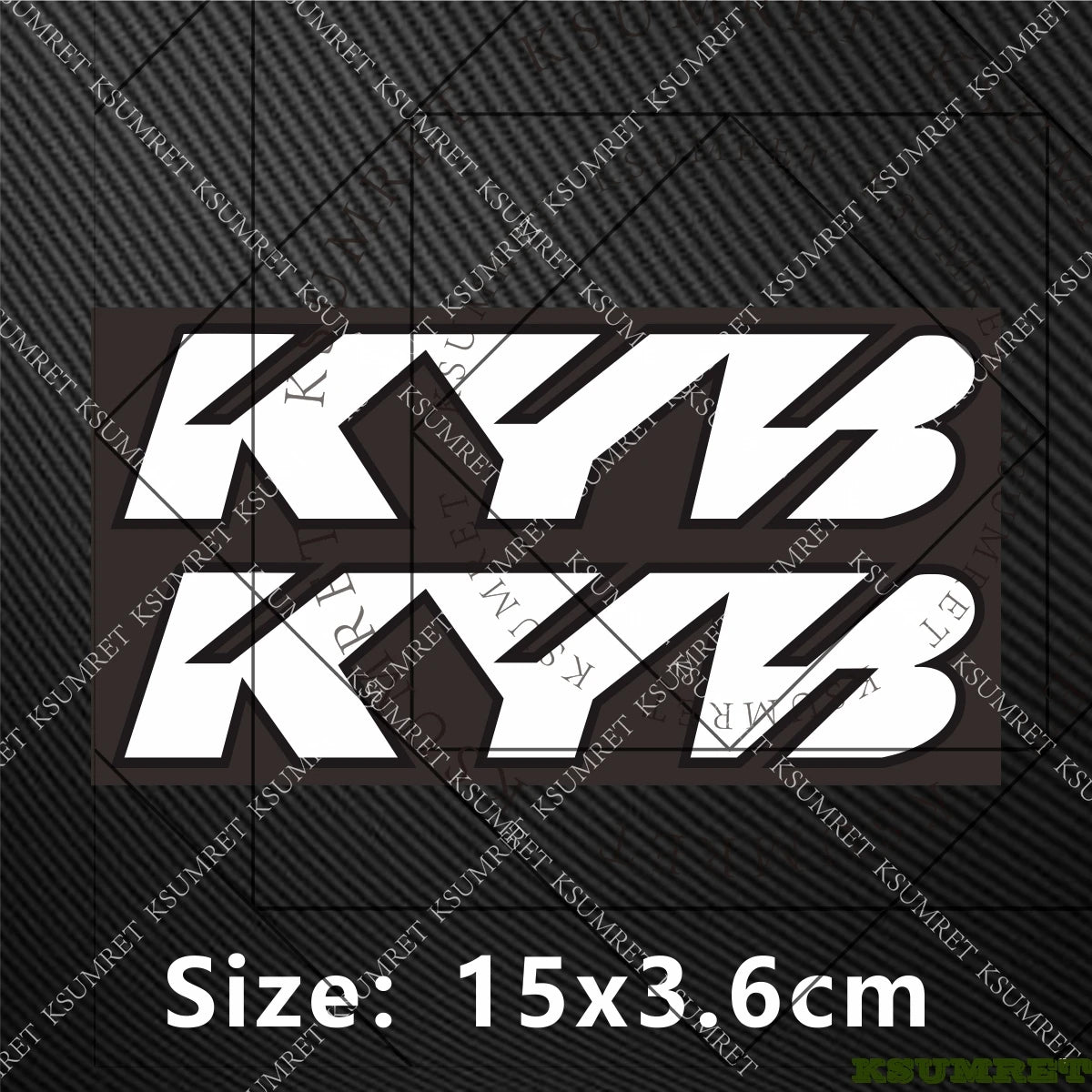 Motorcycle Fork Suspension Sticker - Reflective Motocross Decals