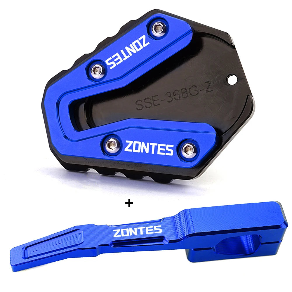 Motorcycle Kickstand Extension Pad - Enlarged Side Stand Pedal