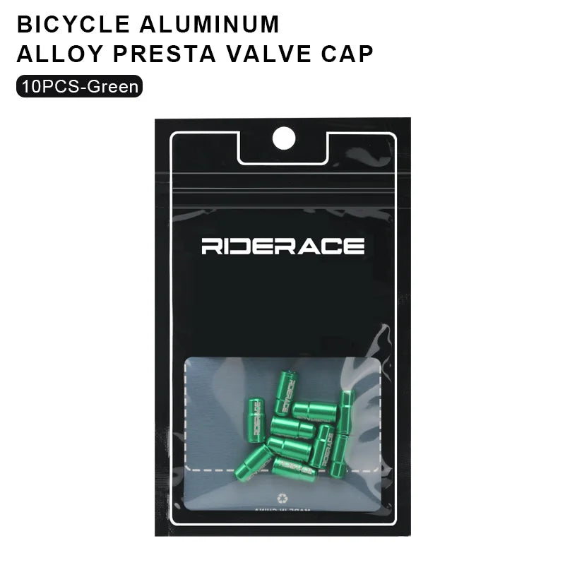 Bicycle Tire Valve Cap - Aluminum Alloy CNC Presta Valve
