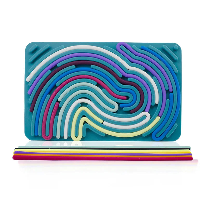 Sensory Activity Board - Stress Relief Toy for Travel