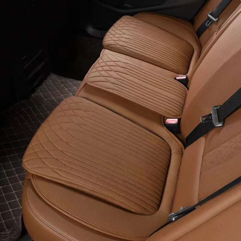 Luxury Leather Car Seat Cover - 54cm Universal