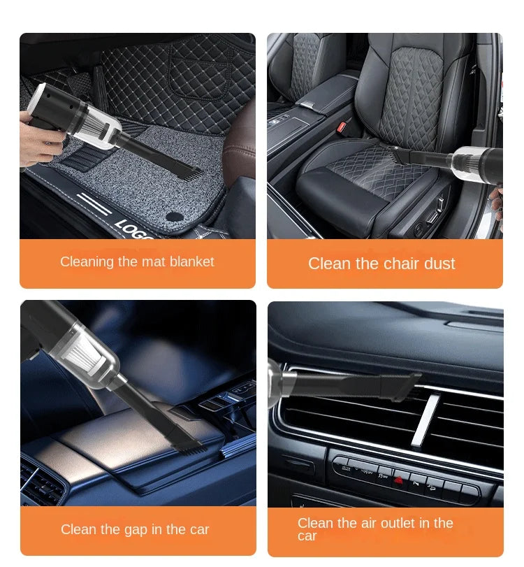 Car Vacuum Cleaner Portable - Household Pump Handheld