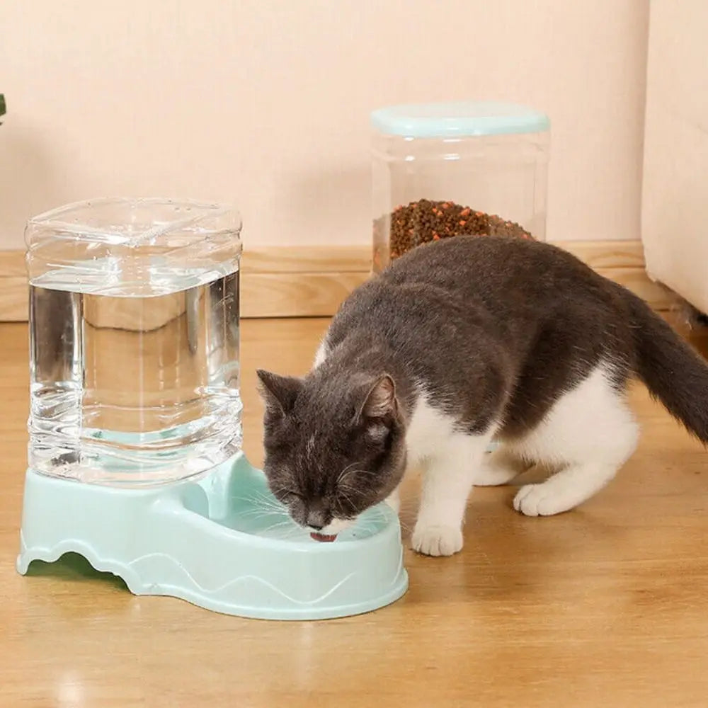 3.8L Automatic Pet Water Fountain - Large Capacity Food & Water Dispenser