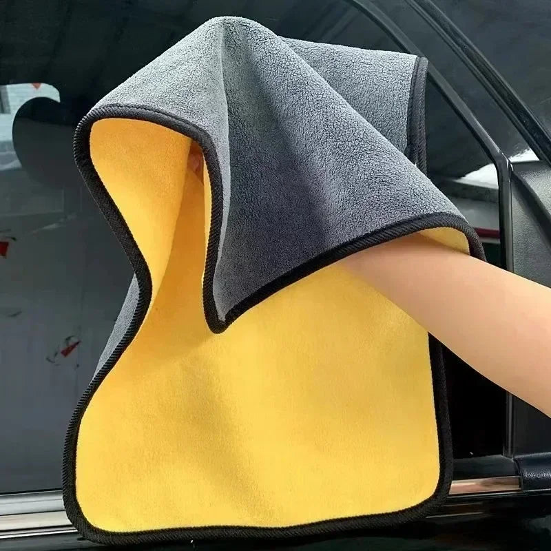 Microfiber Car Cleaning Towels - Auto Detailing & Household Cloths Set