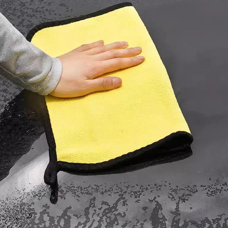 Microfiber Car Cleaning Towels - Auto Detailing & Household Cloths Set